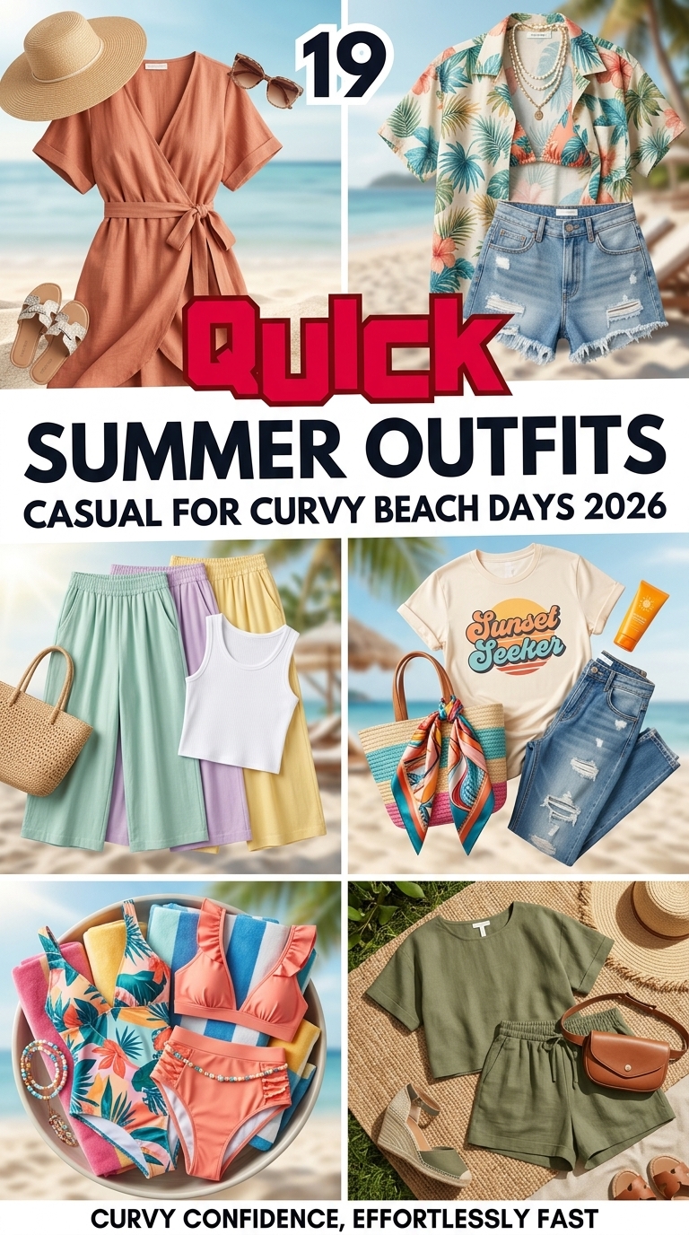 Flattering Beach Casual Summer Outfits That Actually Stay Put (No More Riding Up!)