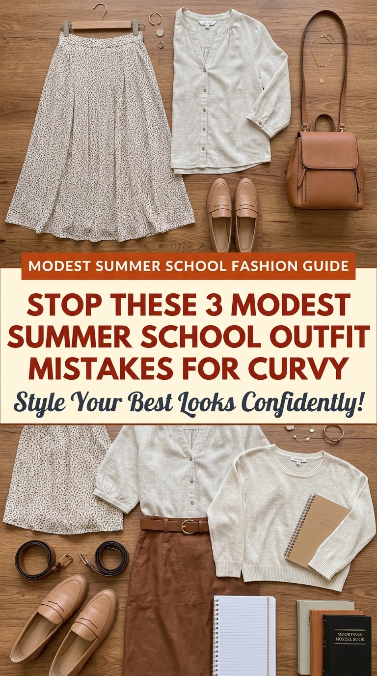 Breathable & Beautiful: Modest Summer School Outfits That Keep You Cool