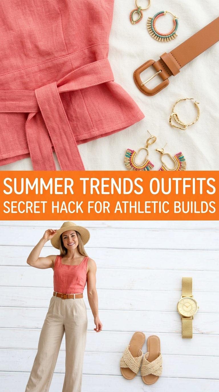 Summer Outfit Secrets for Athletic Builds: Soften Sharp Angles Effortlessly